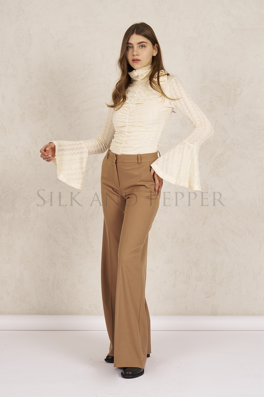 Maglia manica campana Silk and Pepper
