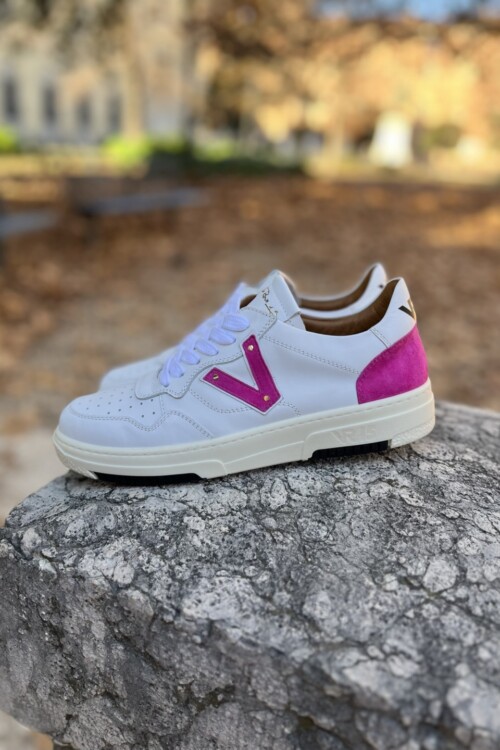 Sneaker S.Bart bianco fuxia