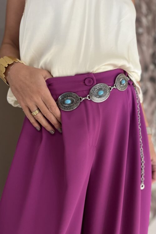 Cintura western silver
