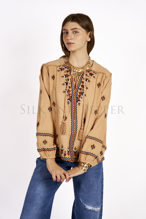 Camicia mocha mousse Indie