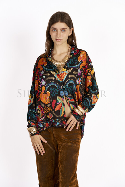 Camicia Western nera