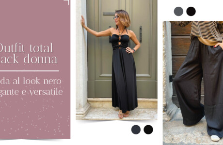 Look total black donna