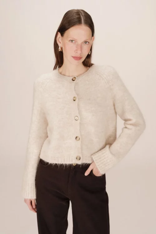 Cardigan vaniglia