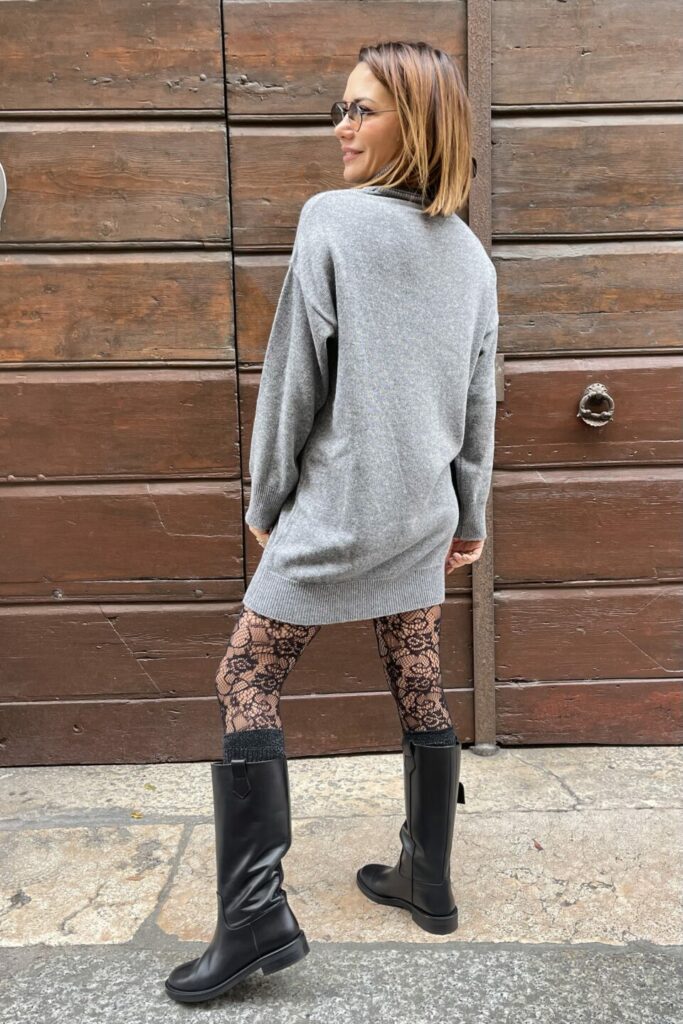 Maximaglia grigio da Silk and Pepper 